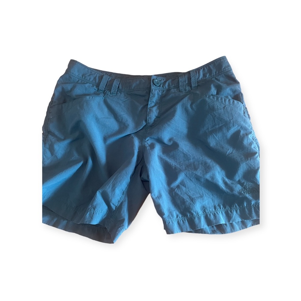 THE NORTHFACE Women’s Shorts w/Stow Pocket. Blue. Sz. 6